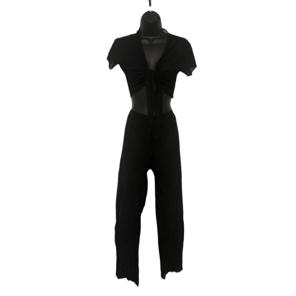 Vintage Victoria’s Secret black micro mesh 3 piece set